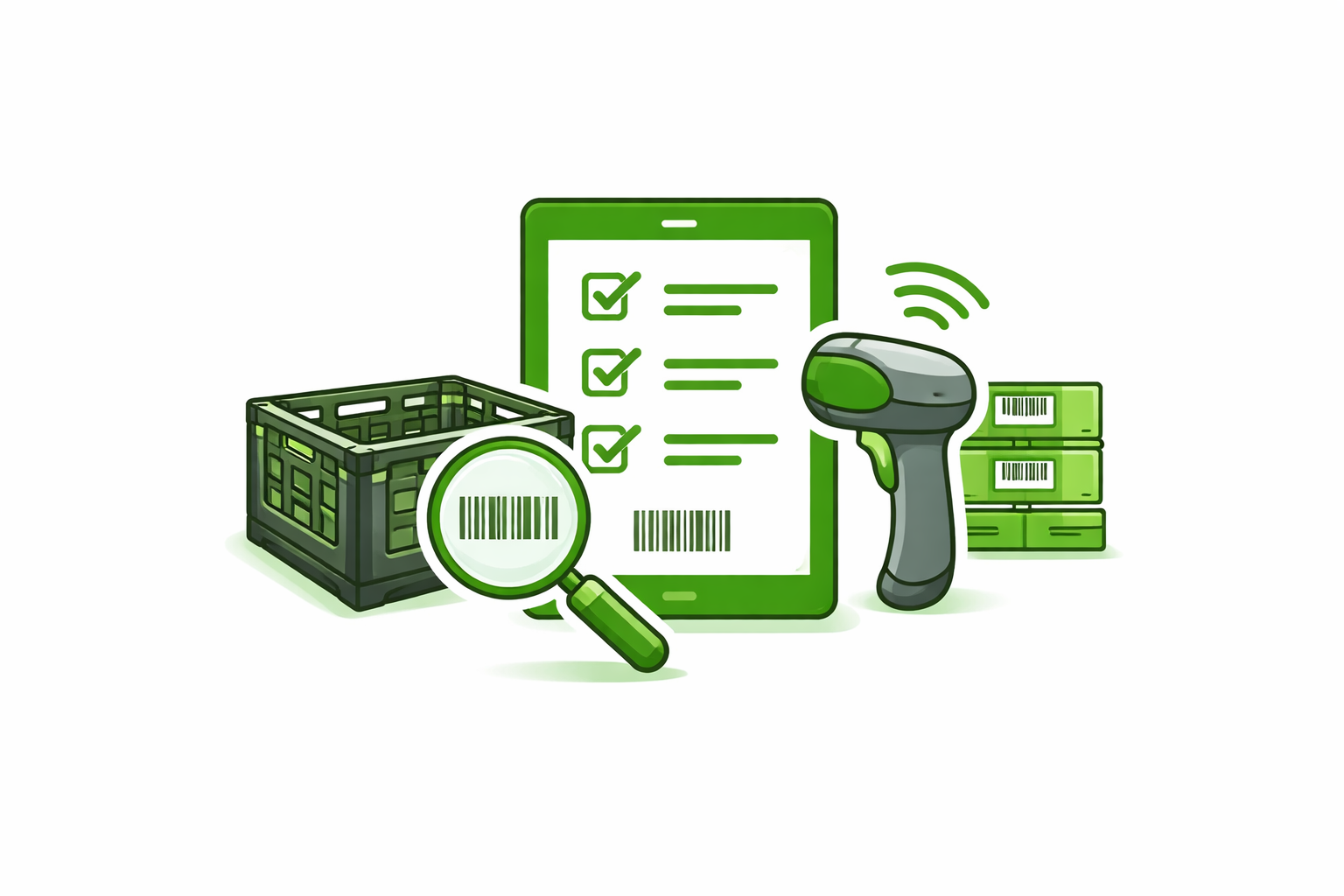 Renta y administración de tarimas y activos logísticos